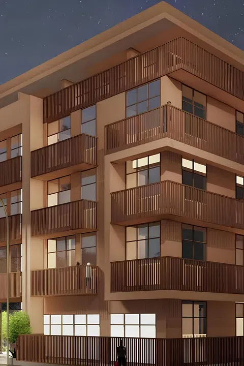 JVC bölgesindeki La Residenza: peyzajlı bahçeler — 1. fotoğraf