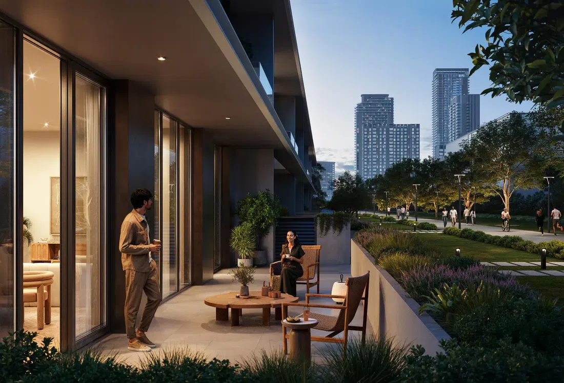 Altan in Green Gate at Dubai Creek Harbour: rooftop spaces — image 3