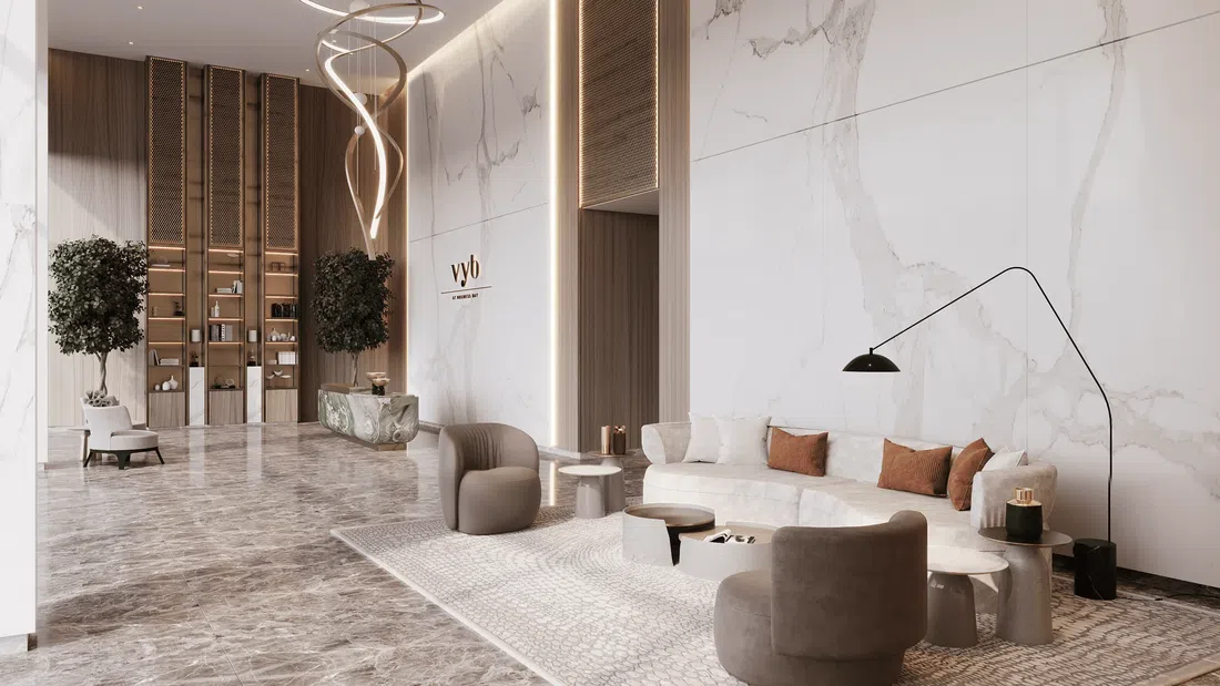 VYB in Business Bay: landscaped gardens — image 10