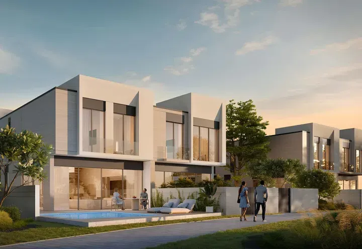 D Villas in Jumeirah Golf Estates: sports courts — project photograph 1