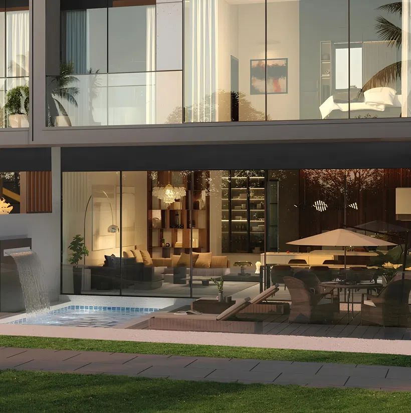Terra Golf Collection 2 in Jumeirah Golf Estates: expansive glazing — image 4