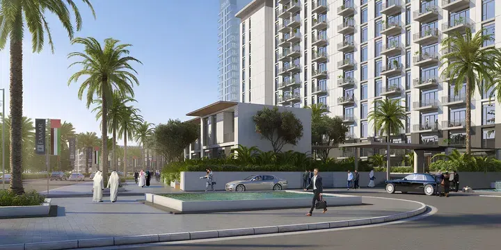 Dubai Hills'deki Executive Residences II: peyzajlı bahçeler — 3. fotoğraf