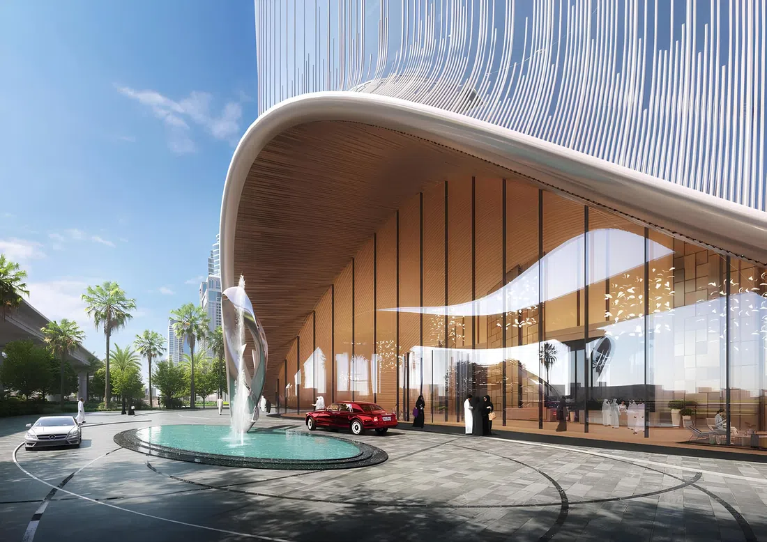DAMAC «Safa Two» in Business Bay: marble detailing — image 10