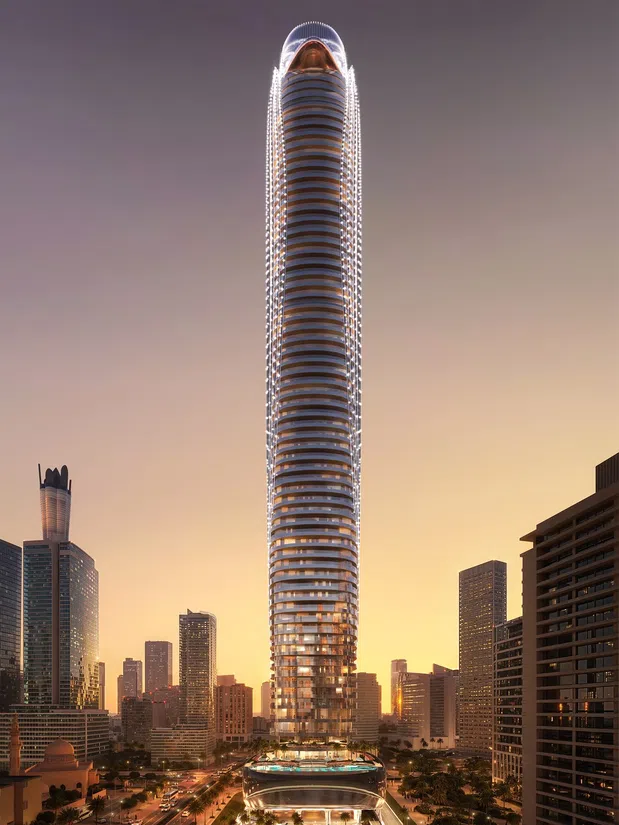 Binghatti Skyblade in Downtown Dubai: rooftop spaces — image 8
