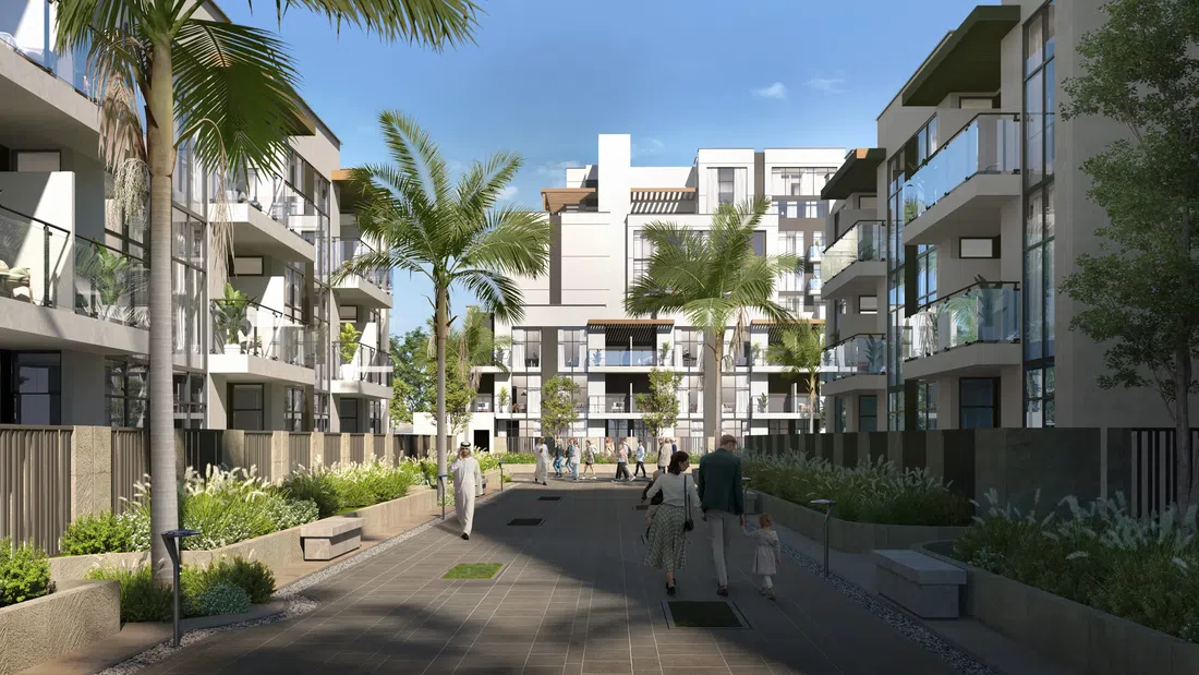 Royal Park in Masdar City: landscaped gardens — image 7
