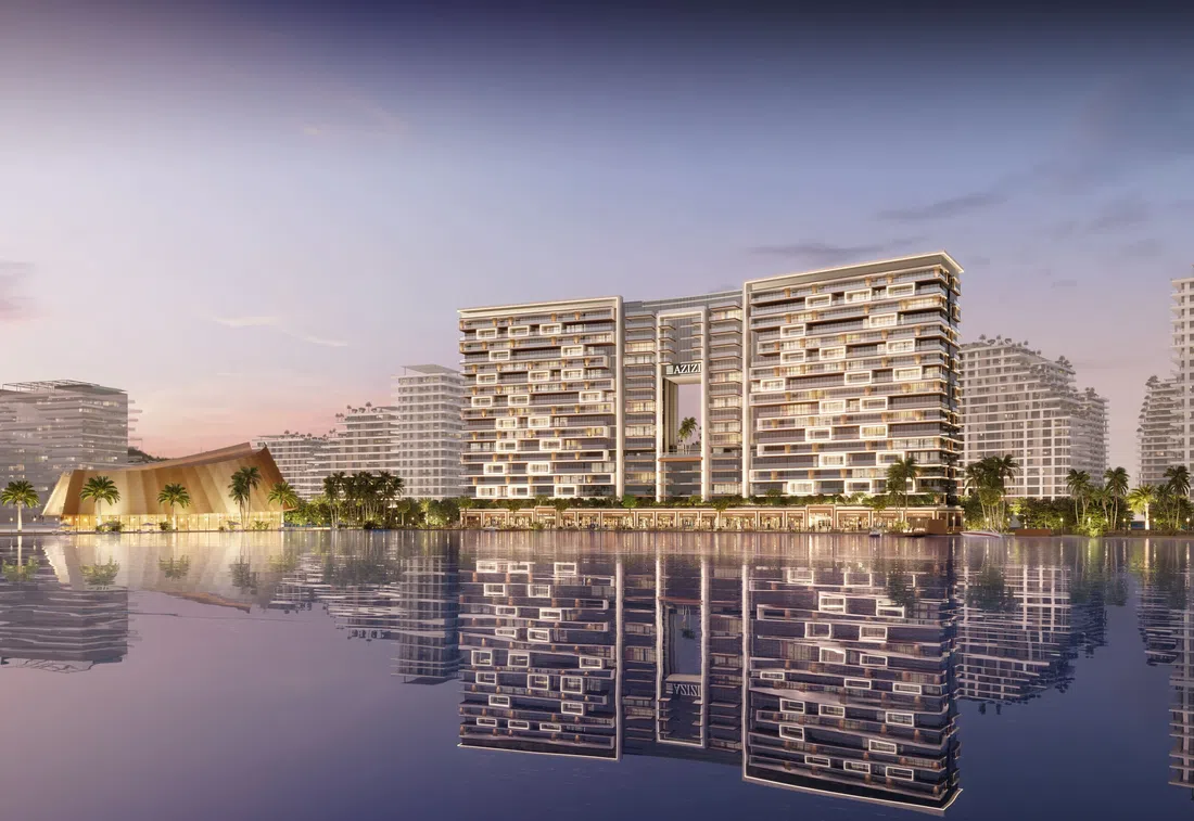 Azizi Venice in Dubai South: landscaped gardens — image 9