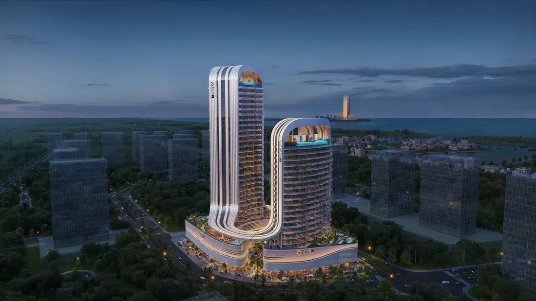 Radisson Blu Hotel في راك سنترال: الهندسة المعمارية المنحوتة — صورة 9