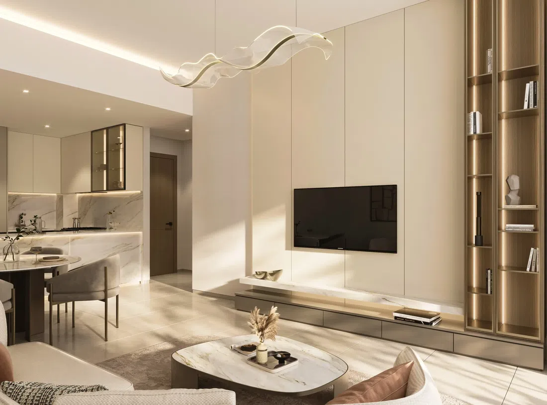 Amber by Enso in Jumeirah Garden City: landscaped gardens — image 5