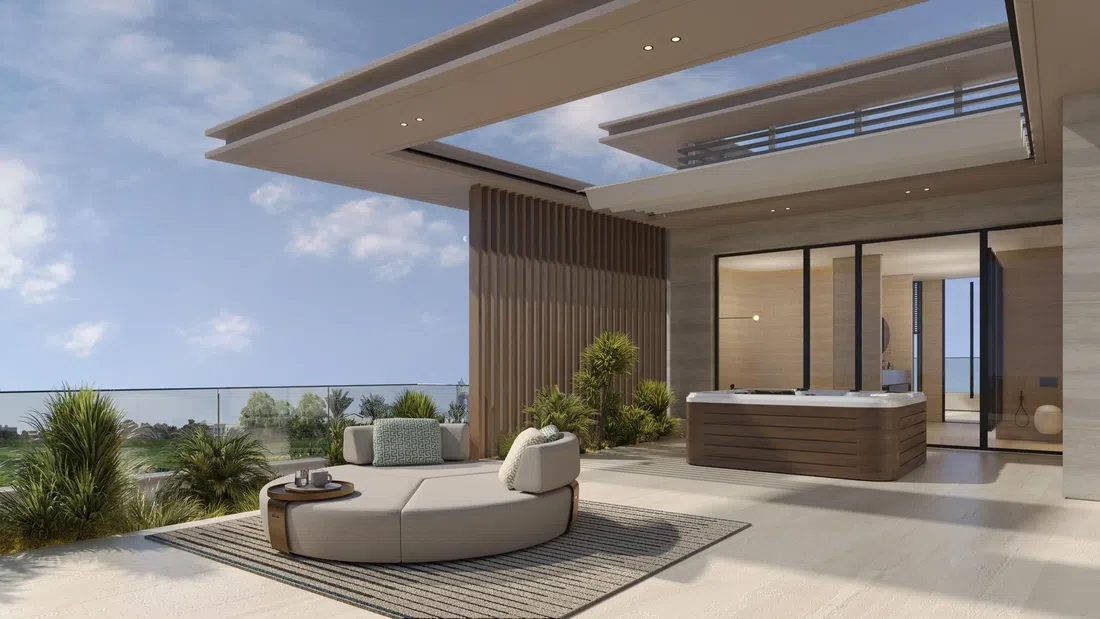 Mews Mansions in Meydan (Nad Al Sheba 1): landscaped gardens — image 8