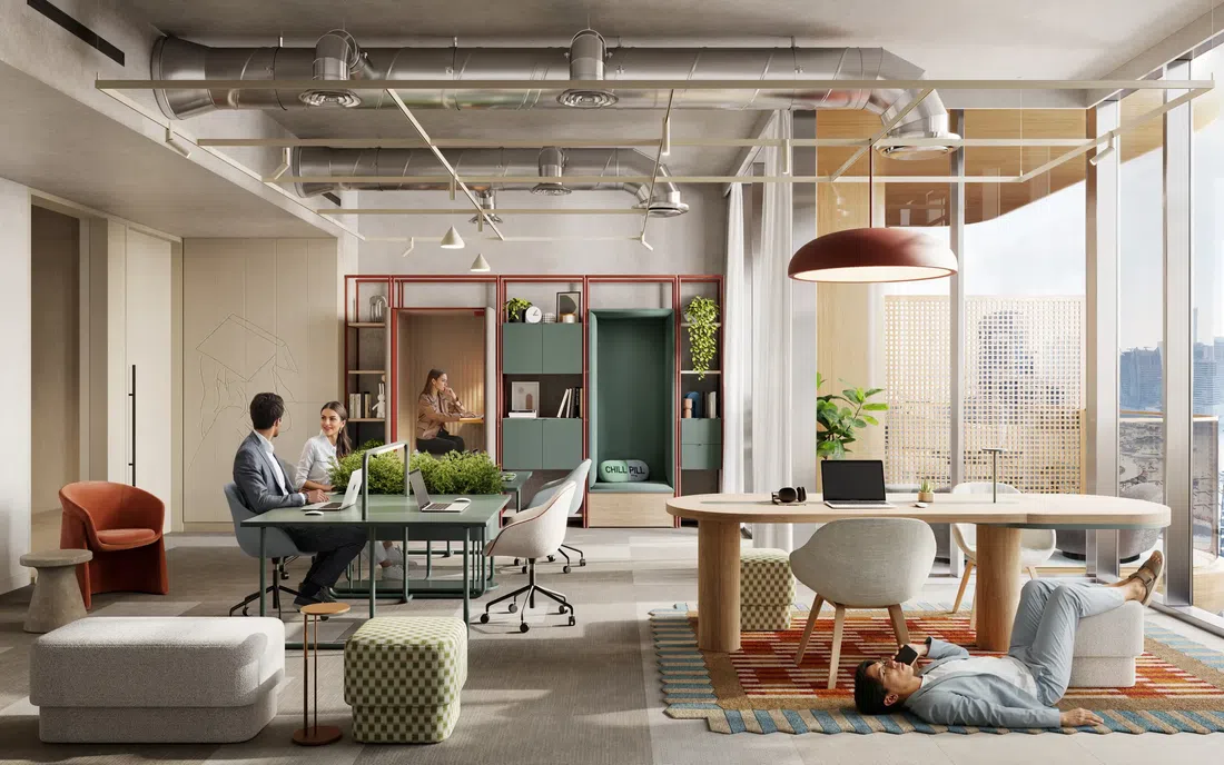 Business Bay'deki HQ by Rove: çatı alanları — 6. fotoğraf