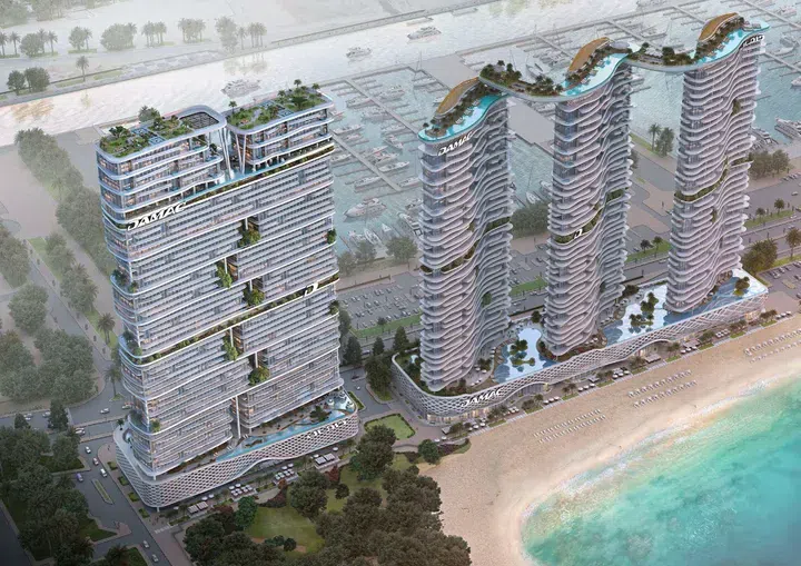 DAMAC «Bay 2 by Cavalli» in Dubai Harbour: yoga spaces — image 3