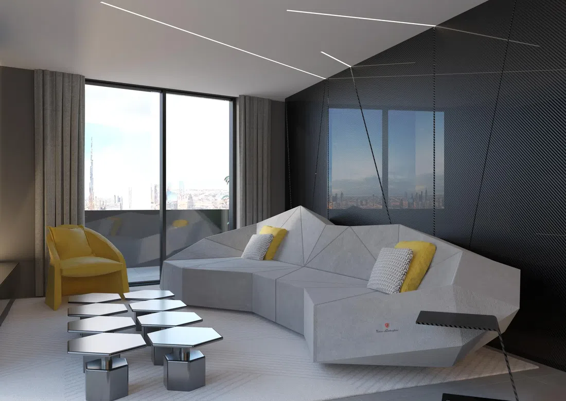 Tonino Lamborghini Residences في ميدان (ند الشبا 1): مرافق سينما — صورة 8