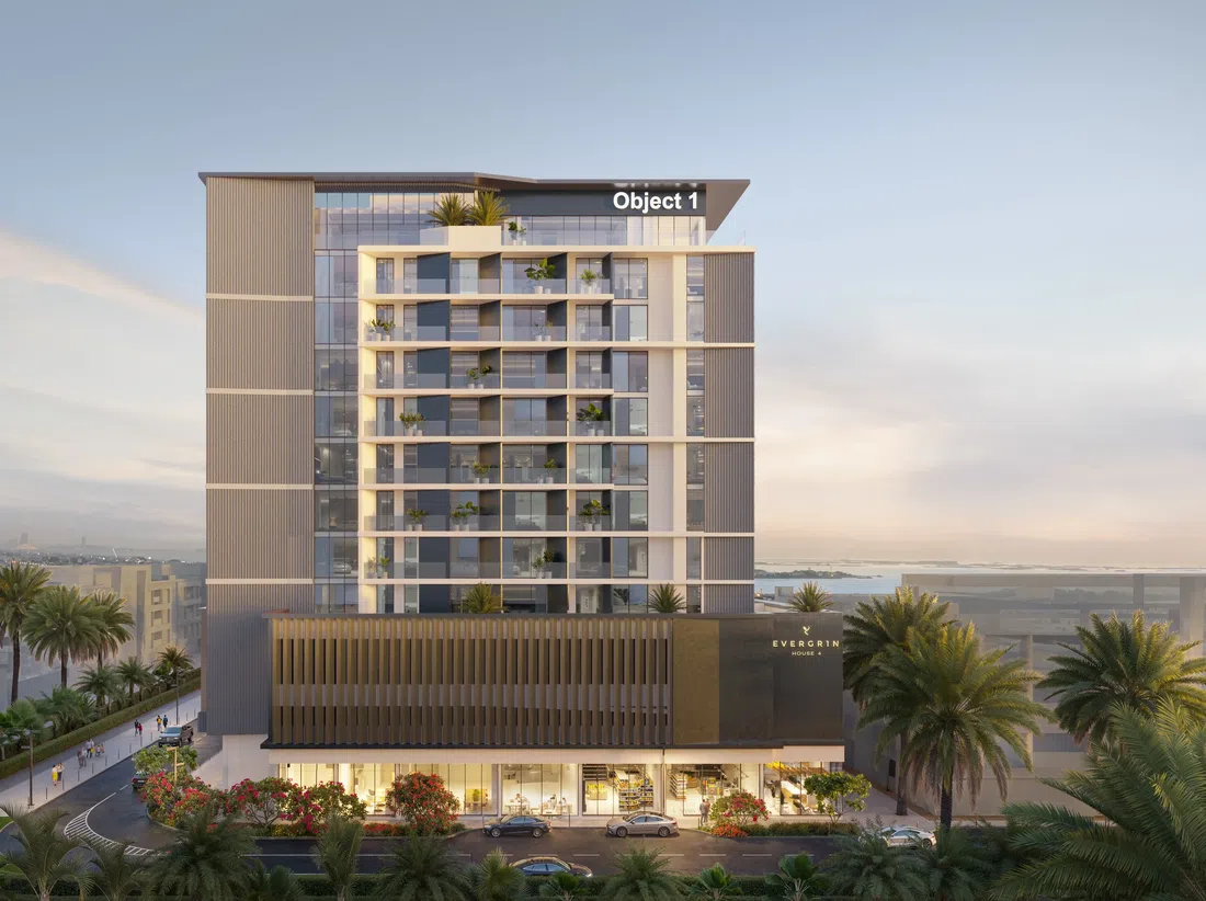 EVERGR1N House 4 في جميرا جاردن سيتي: مساحات على السطح — صورة 3