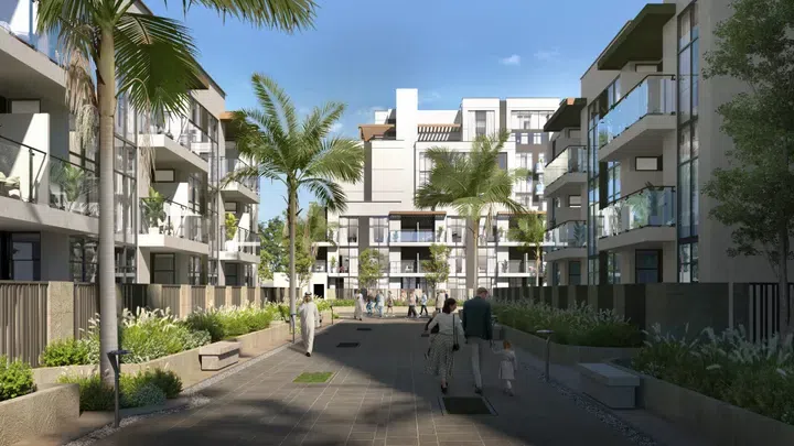Royal Park in Masdar City: landscaped gardens — image 2