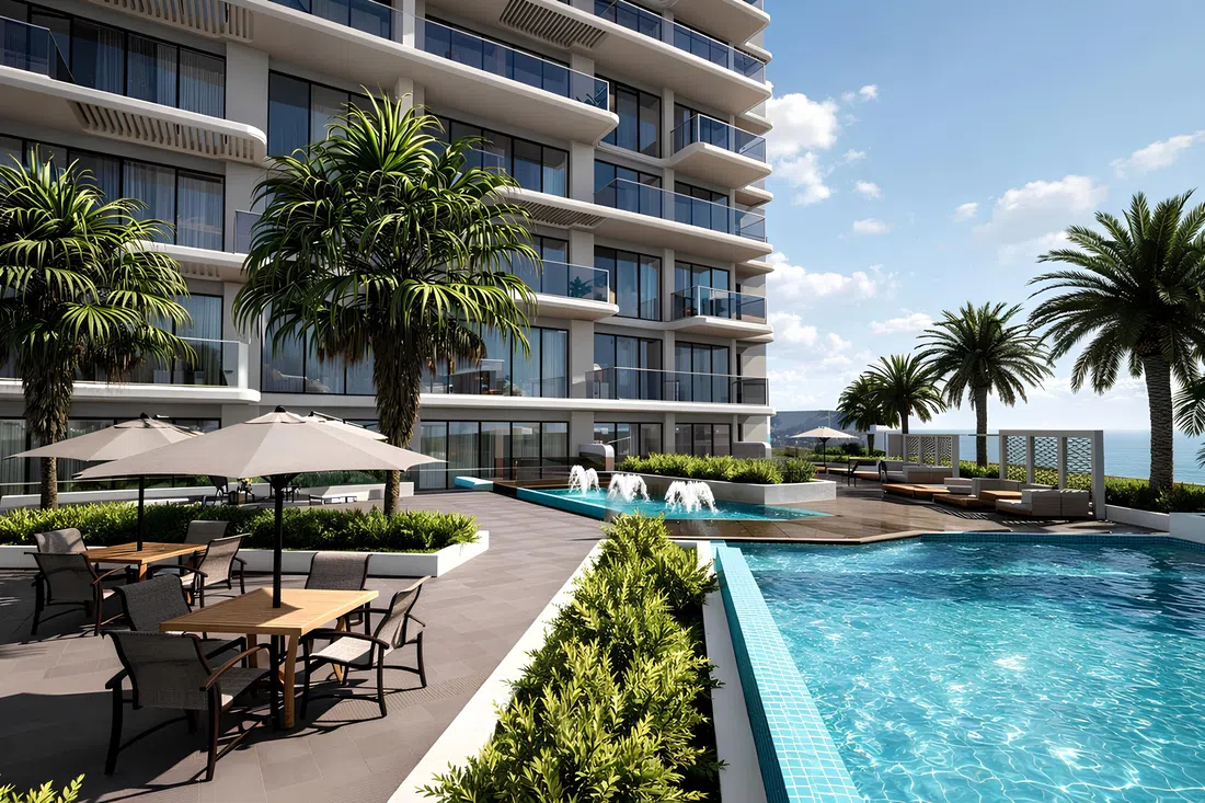 Mayas Sea View Residences في جزر دبي: مرافق سينما — صورة 7