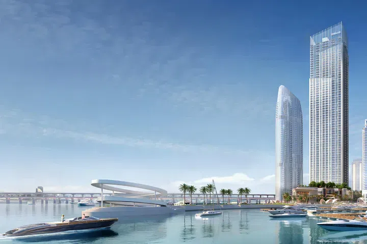 The Grand in Dubai Creek Harbour: landscaped gardens — image 3