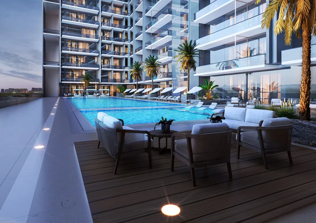 Binghatti Azure in JVC: rooftop spaces — image 7