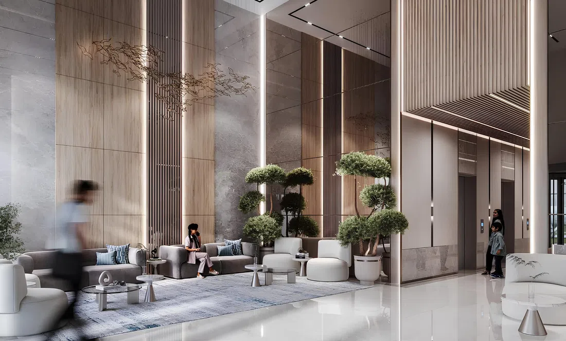 Bab Al Qasr Canal View Residence 22 في الراحة: ملاعب رياضية — صورة 11