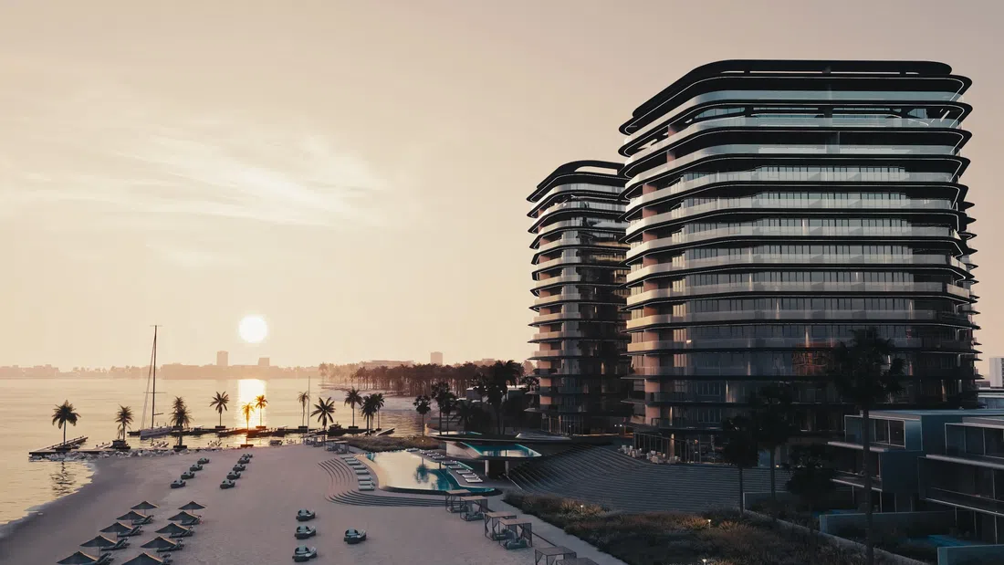 Brabus Island in Al Rahah: landscaped gardens — image 6