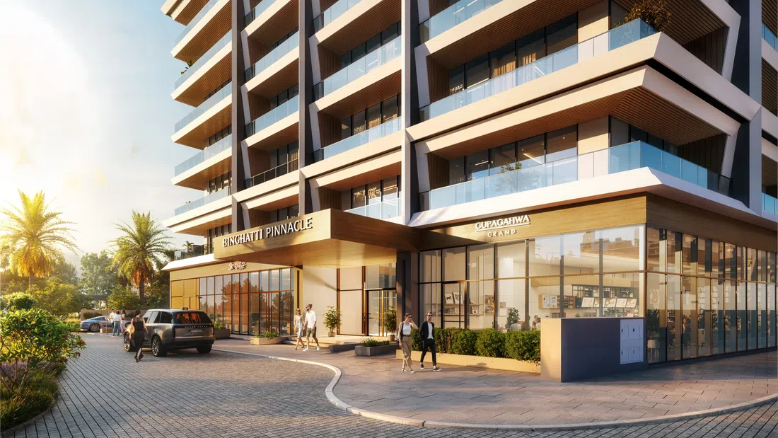Binghatti Pinnacle in Al Jaddaf: natural finishes — image 7