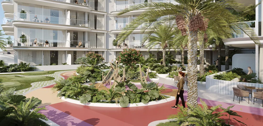 IMTIAZ “Cove Grand” in Dubailand Residence Complex: rooftop spaces — image 12
