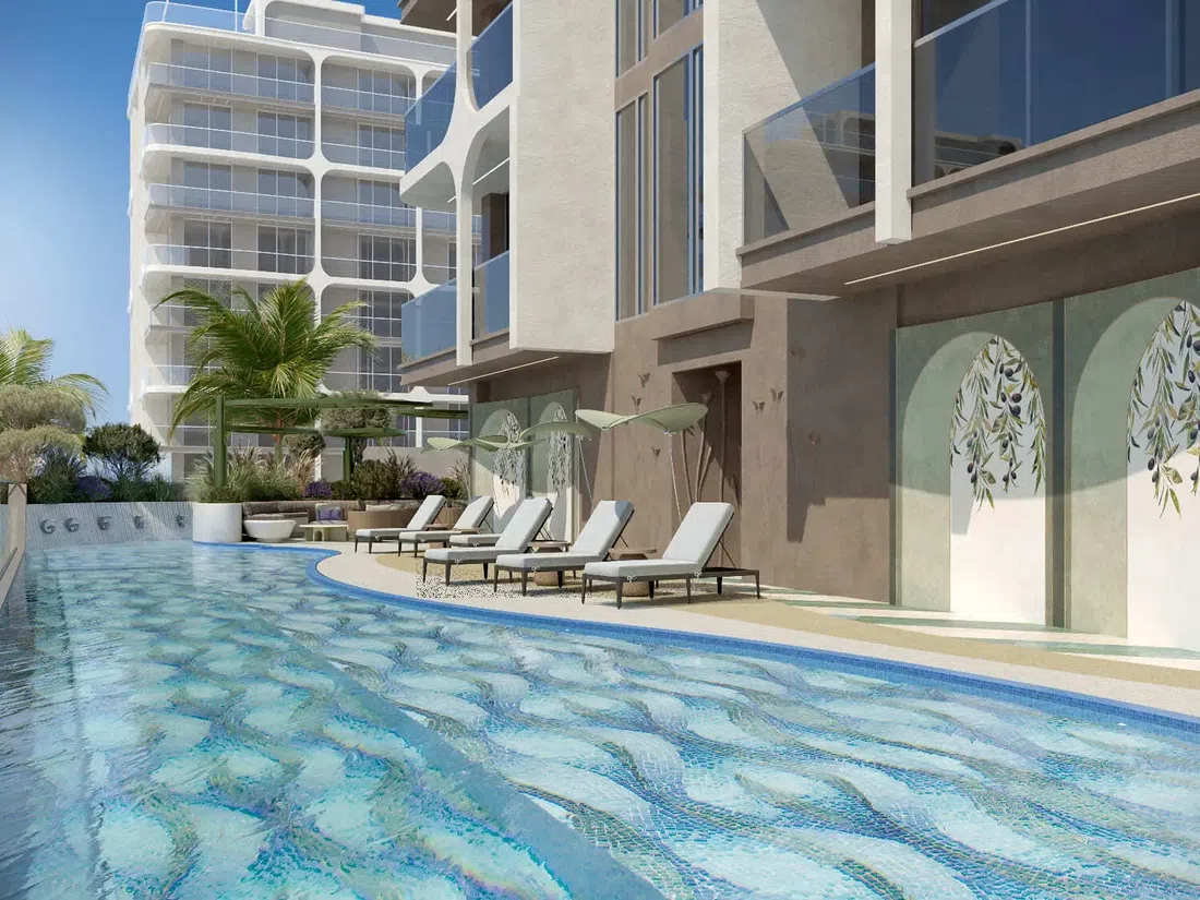 Jumeirah Garden City'de Olivia Gardens Residence: açık hava sineması — 9. fotoğraf