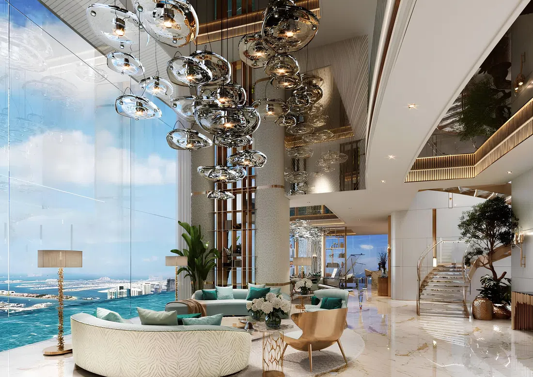DAMAC «Bay by Cavalli» in Dubai Harbour: landscaped gardens — image 5