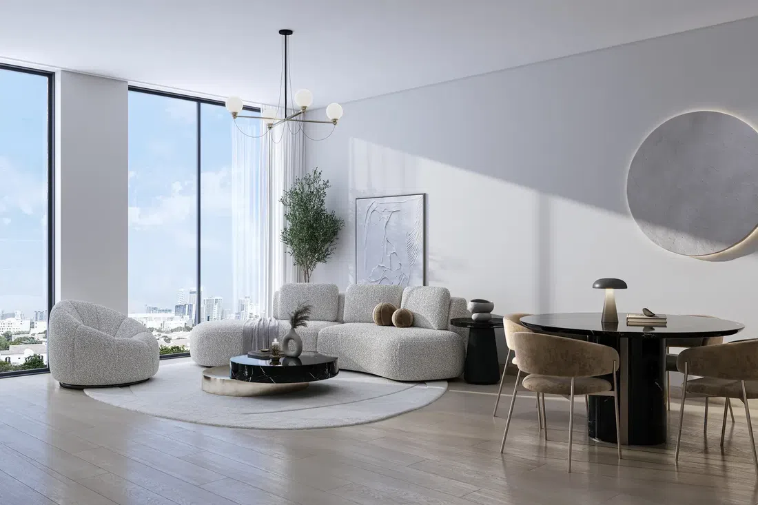 Dubailand Residence Complex'deki The Corner: çatı alanları — 4. fotoğraf