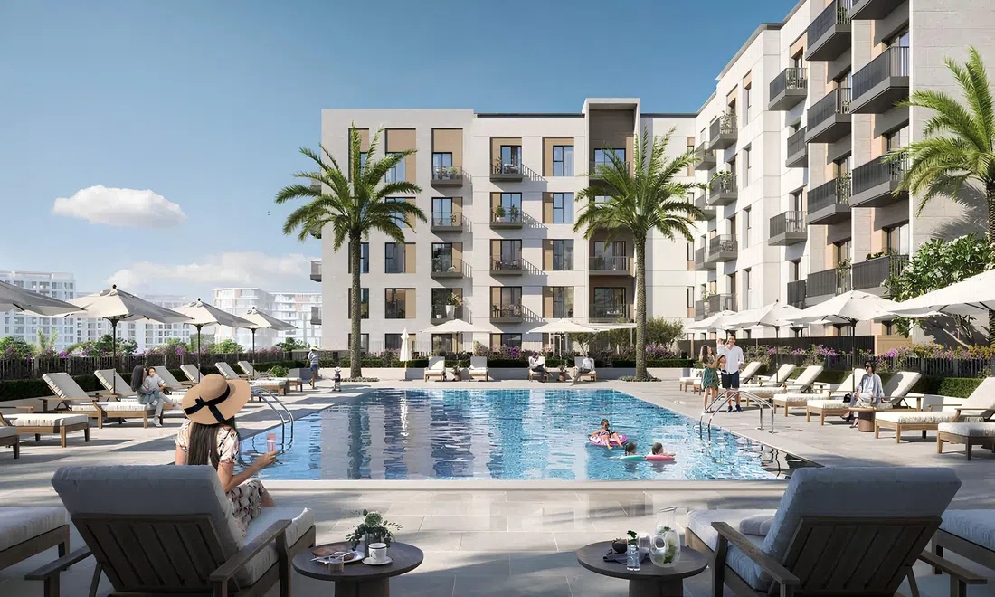 Mesk Residences in Maryam Island: expansive glazing — image 6
