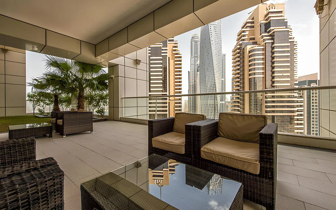 Botanica Tower في جميرا بيتش ريزيدنس: حدائق منسّقة — صورة 12
