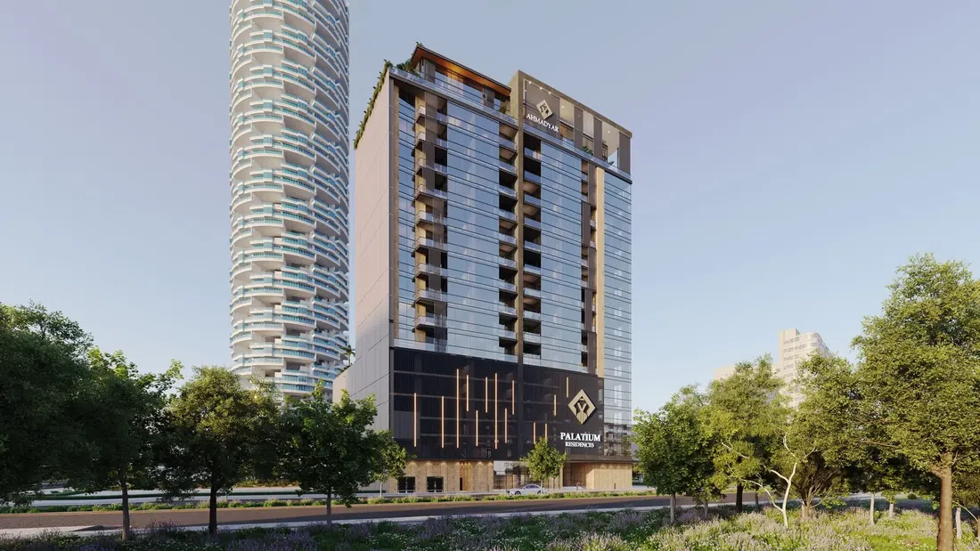 Palatium Residences in JVC: expansive glazing — image 7