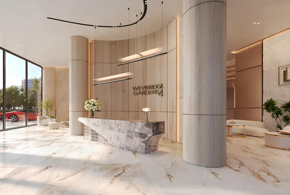 Weybridge Gardens 4 في مجمع دبي لاند السكني: مساحات على السطح — صورة 4