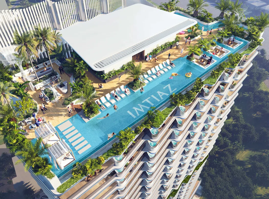 Dubailand Residence Complex'deki Cove Living Residence: peyzajlı bahçeler — 9. fotoğraf