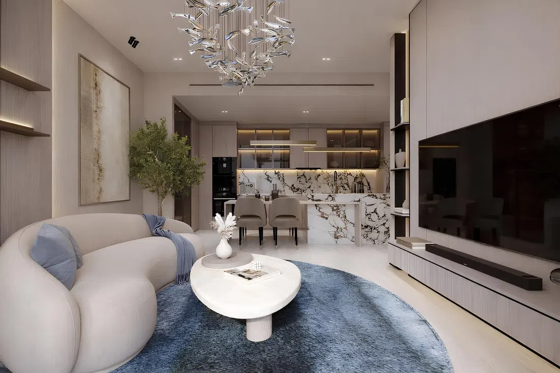 Meriden Beach Residences in Dubai Islands: yoga spaces — image 4