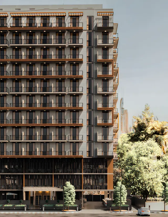 KHK 31 in Dubailand Residence Complex: rooftop spaces — image 8