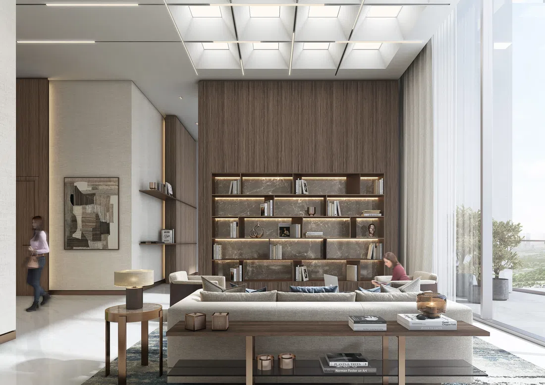 350 Riverside Crescent in Sobha Hartland 2: expansive glazing — image 11