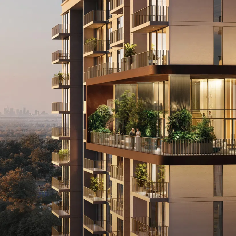 Ghaf Woods Distrikt 4 in Wadi Al Safa 4: expansive glazing — image 4