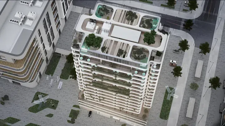 Peace Avenue in Downtown Jebel Ali: landscaped gardens — image 3