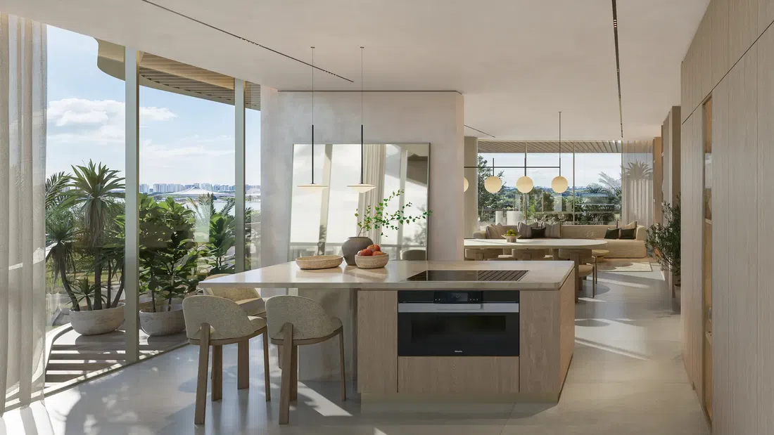 Dubai Islands'deki Avida Residences: yoga alanları — 9. fotoğraf