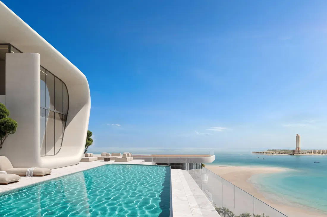 Al Marjan Island'deki DARGLOBAL “The Astera”: mermer detaylandırma — 12. fotoğraf