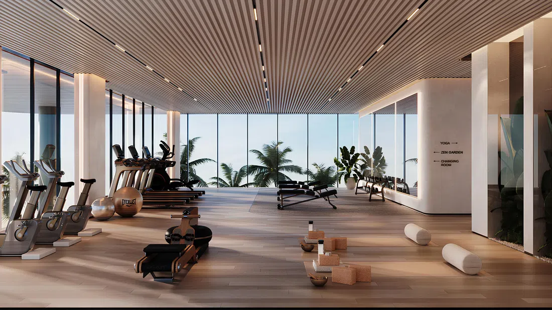 Soléva Beach Residences in Al Marjan Island: rooftop spaces — image 10