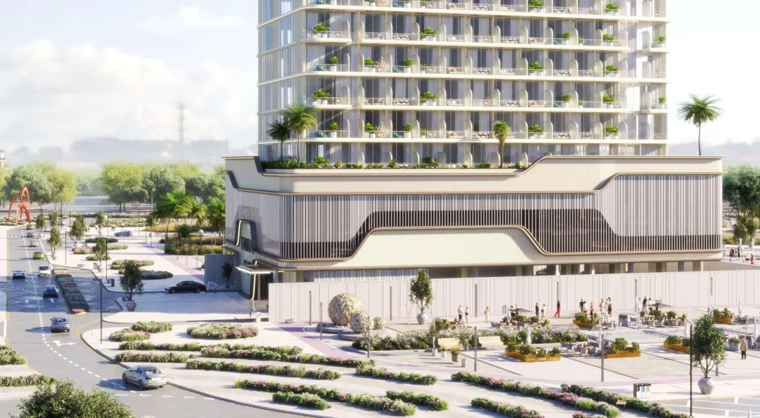 Celesto Tower 3 في مجمع دبي لاند السكني: واجهات زجاجية واسعة — صورة 12