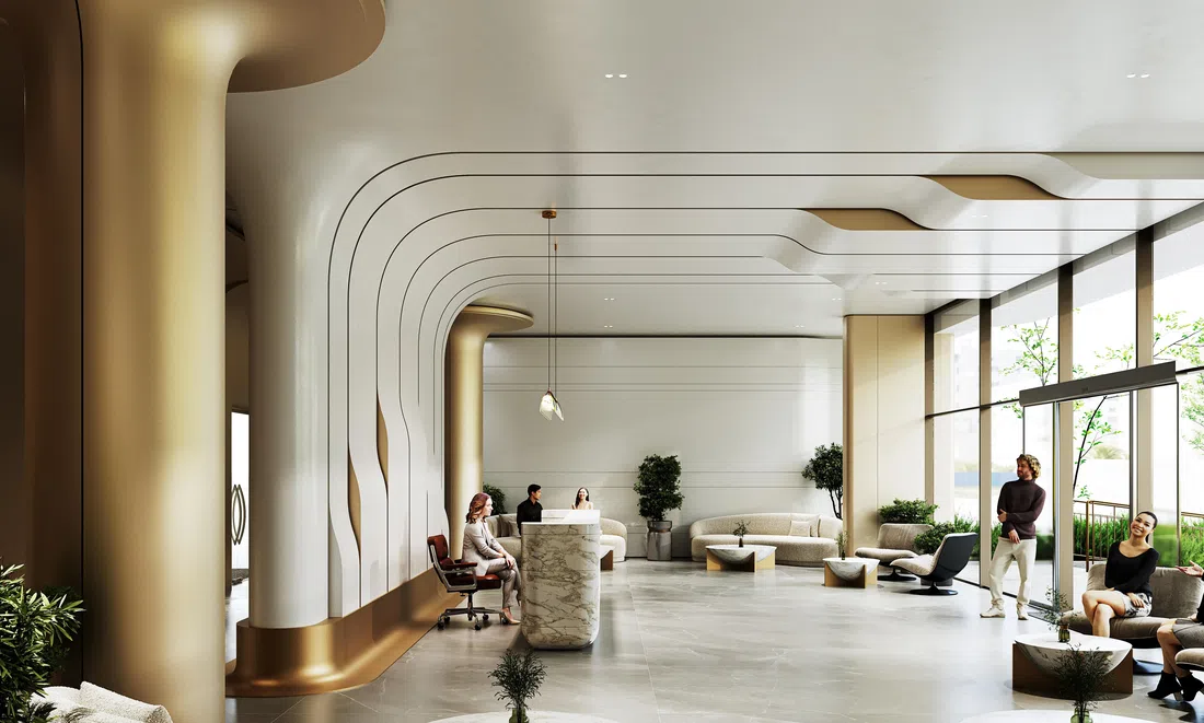 Dubai Industrial City'deki Coventry Curve 2: peyzajlı bahçeler — 3. fotoğraf