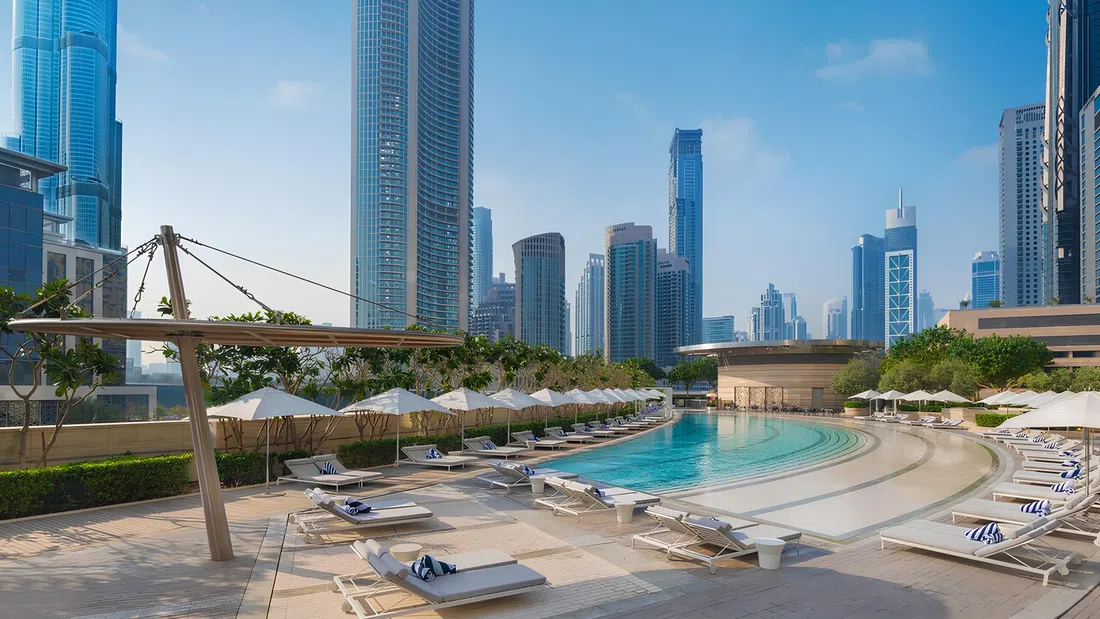 The Address Residence Sky View in Business Bay: landscaped gardens — image 9