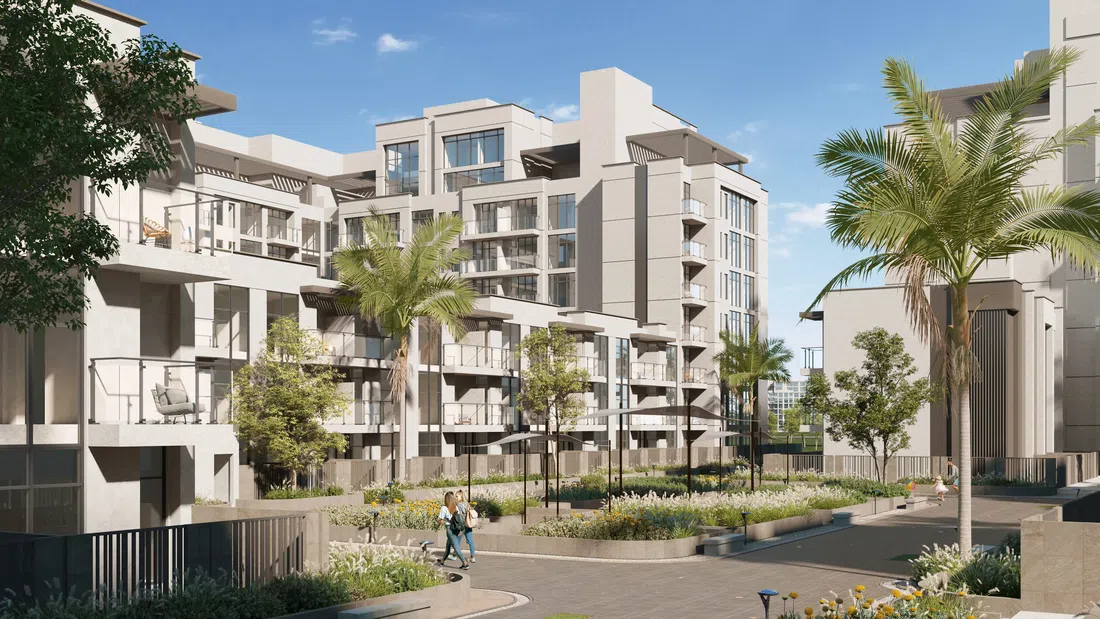 Royal Park in Masdar City: landscaped gardens — image 11