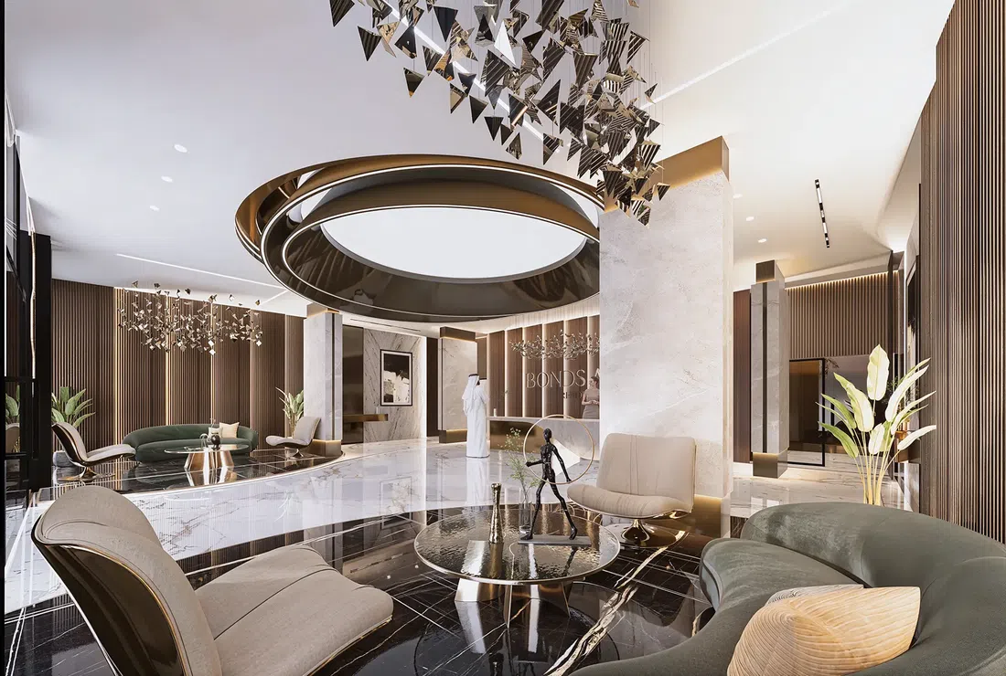 Bonds Avenue Residences في جزر دبي: السينما الخارجية — صورة 8