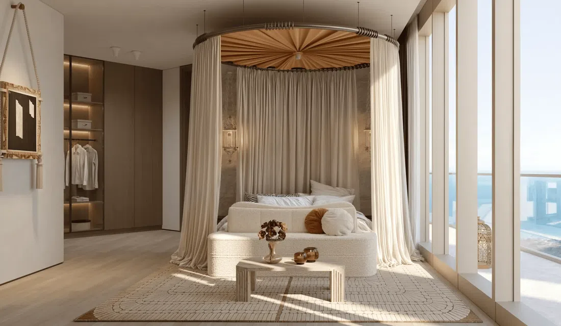 Jumeirah Beach Residence'deki Habtoor Grand Residences: geniş cam — 11. fotoğraf