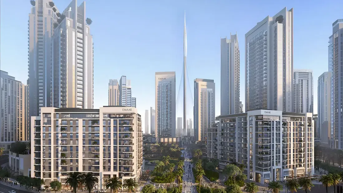 Dubai Creek Harbour'deki Island Park 2: peyzajlı bahçeler — 8. fotoğraf