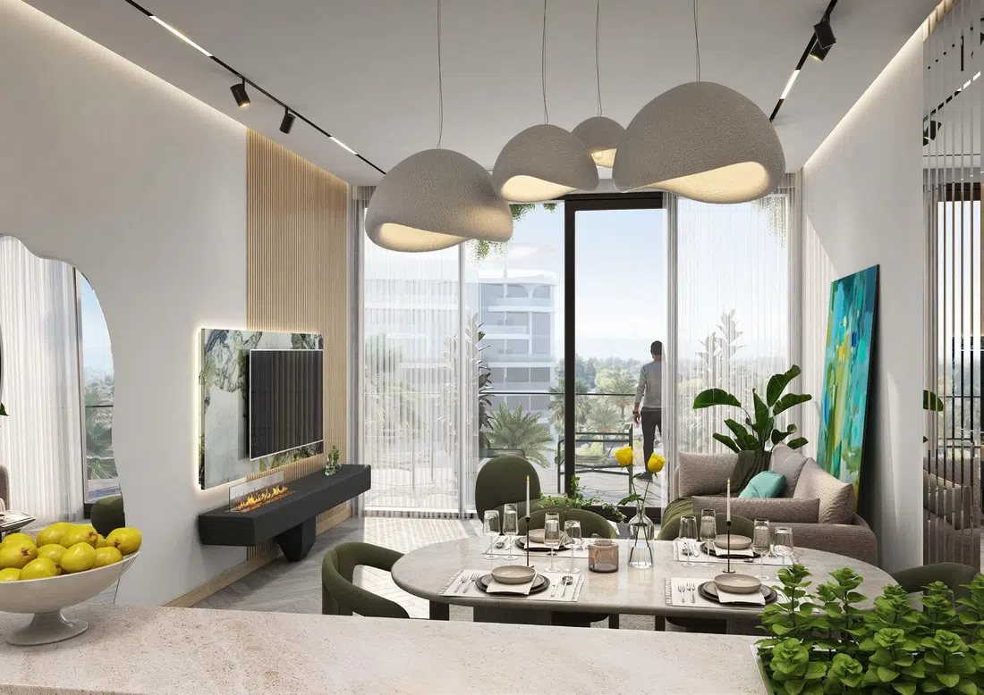 Damac Lagoons'deki Lagoons Views Phase 2: peyzajlı bahçeler — 9. fotoğraf