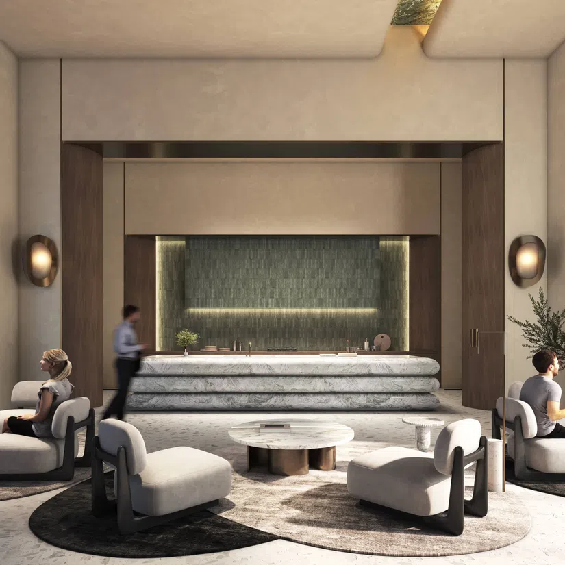 W Residences Tower 3 at Dubai Harbour في دبي هاربر: مرافق سينما — صورة 6